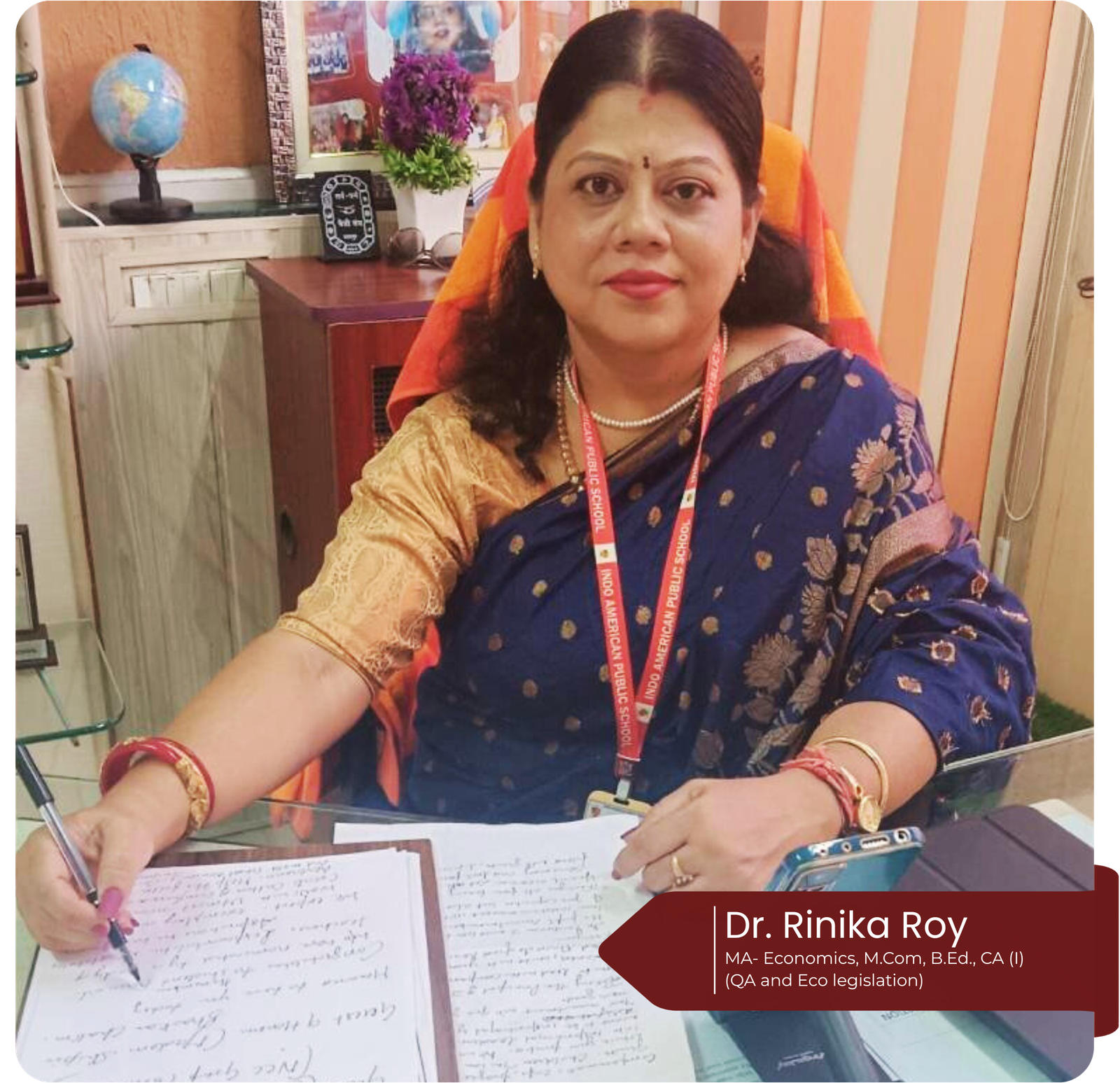 Dr. Rinika Roy: IAPS Principal