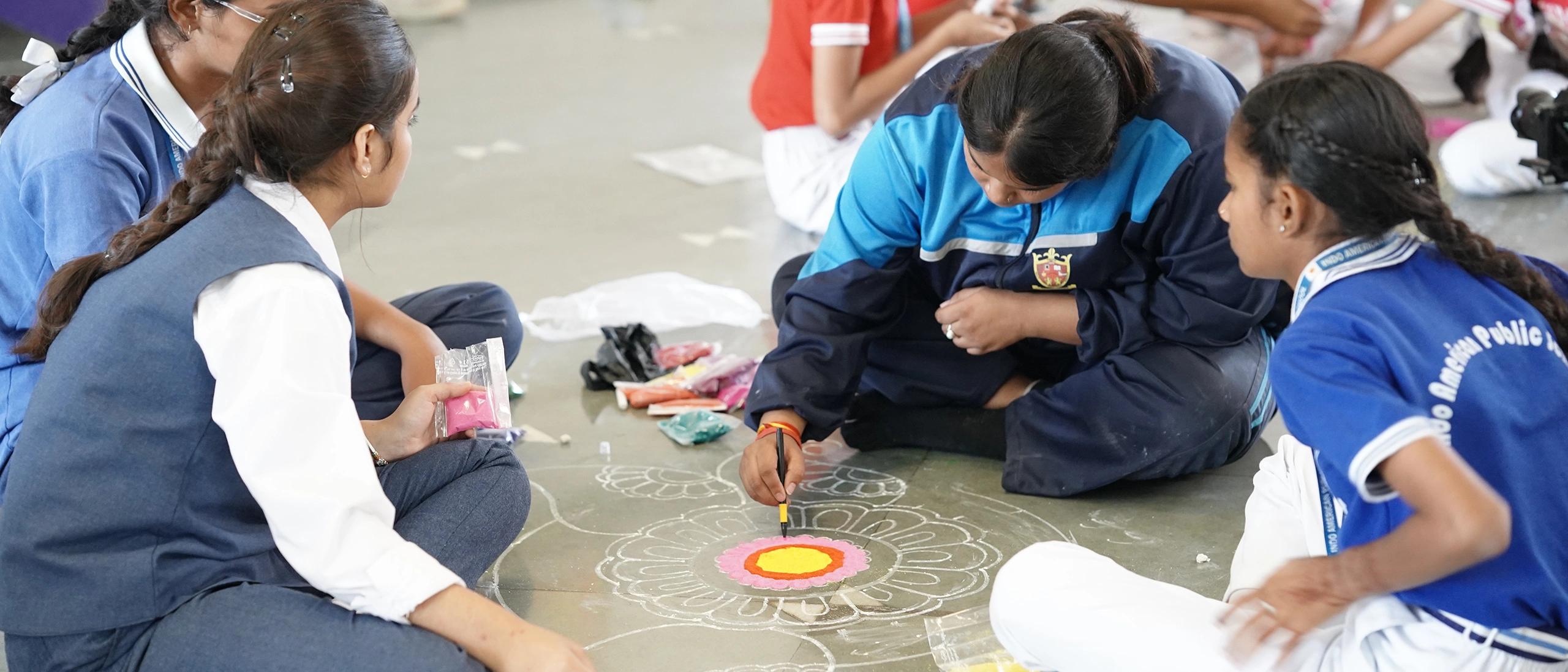 Activity Rooms: Dedicated rooms for art, craft, music, dance and drama — nurturing creativity and extracurricular talent.