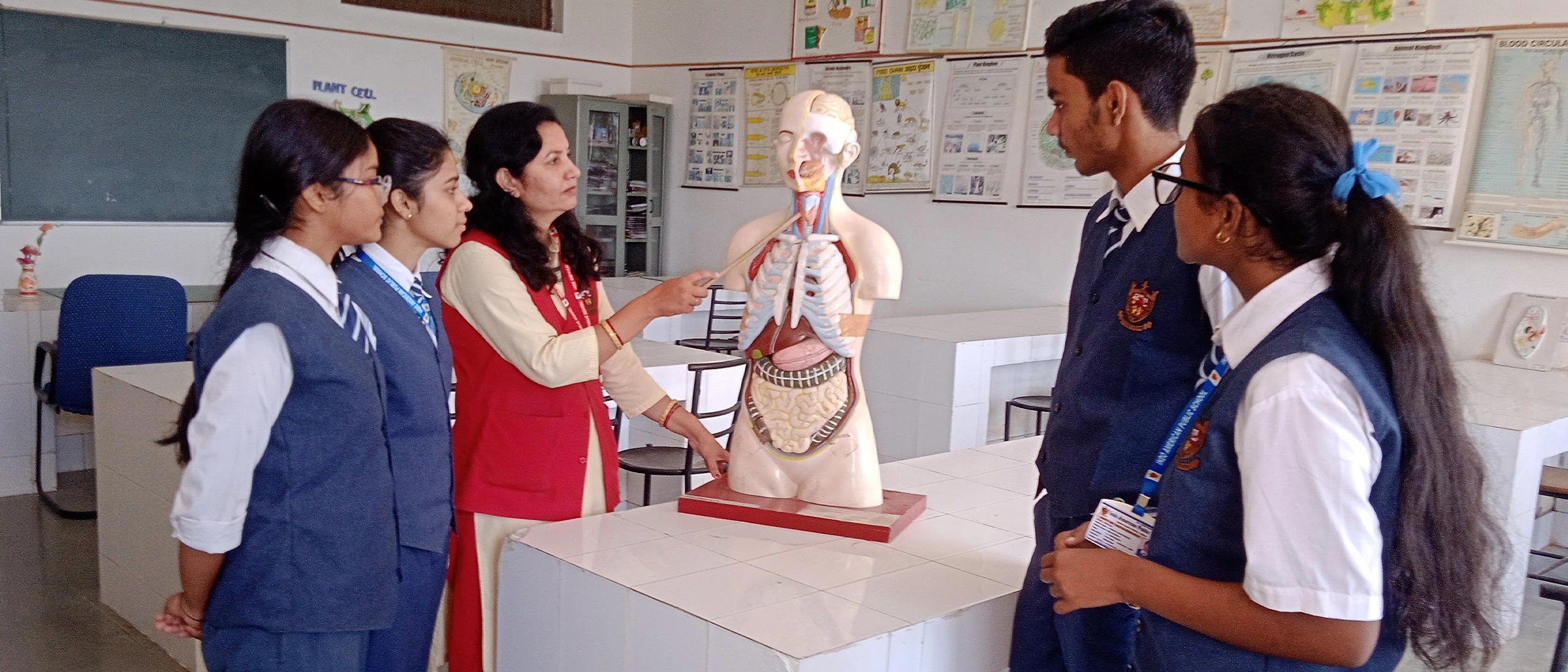 Advanced Science Laboratories: Separate Physics, Chemistry & Biology labs with all equipment required for CBSE practical curriculum.