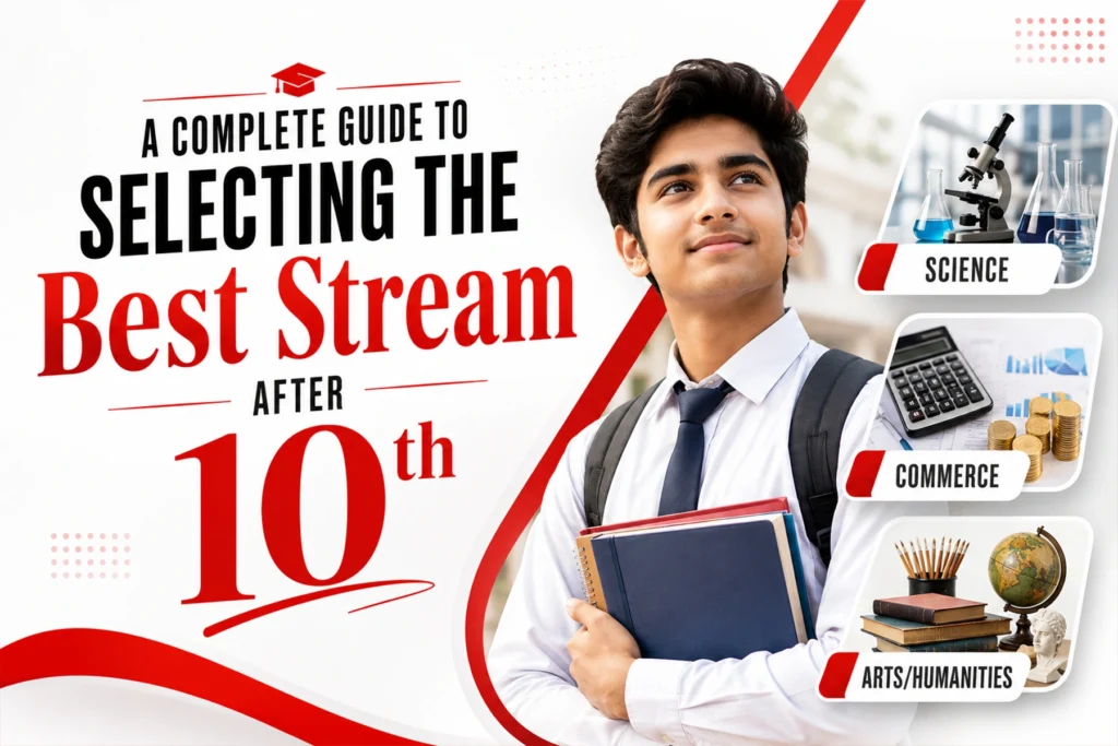 How to Select the Right Stream After 10th | Science, Commerce or Arts Guide
