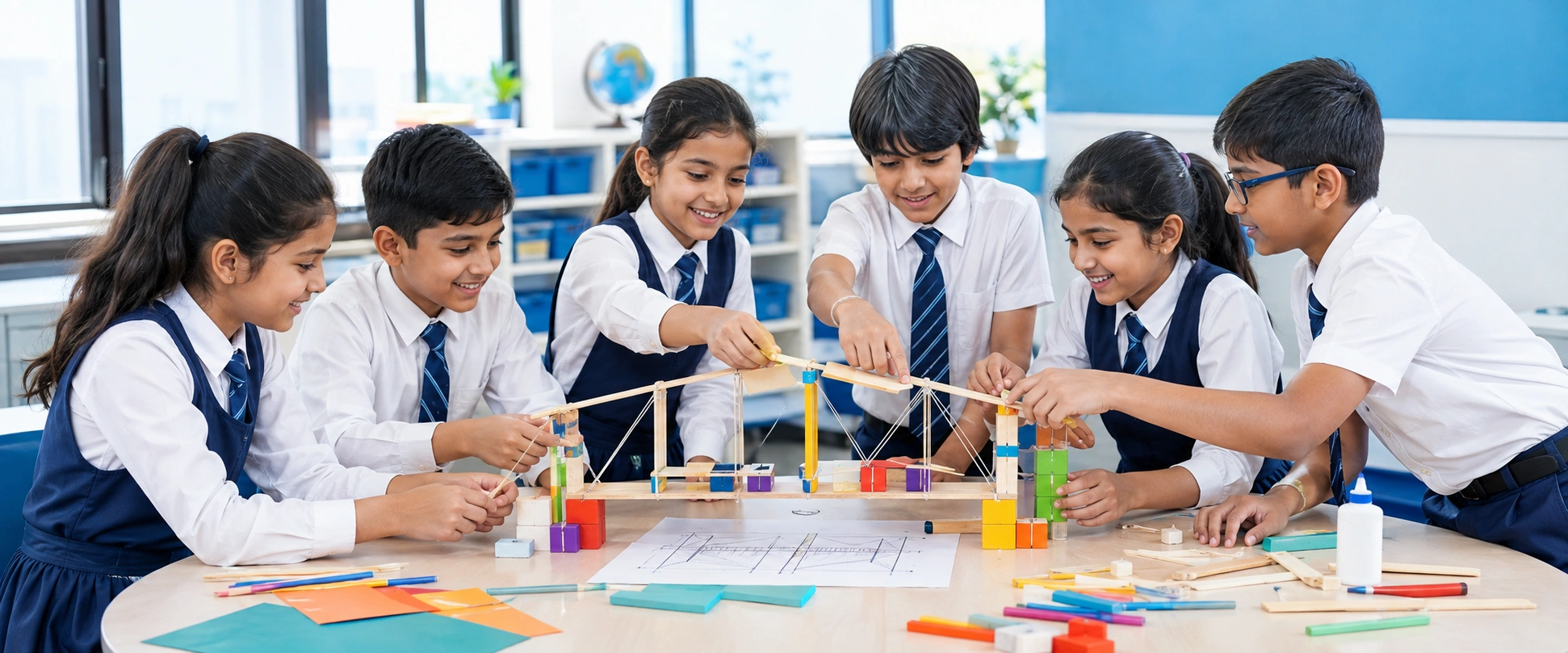 Children Learn to Work as a Team