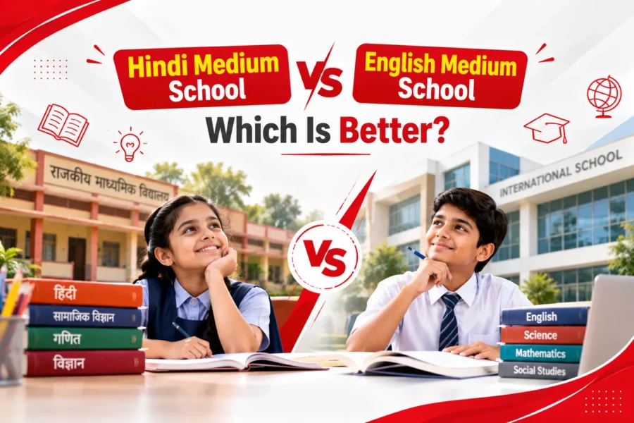 Hindi Medium School vs English Medium School - Which Is Better