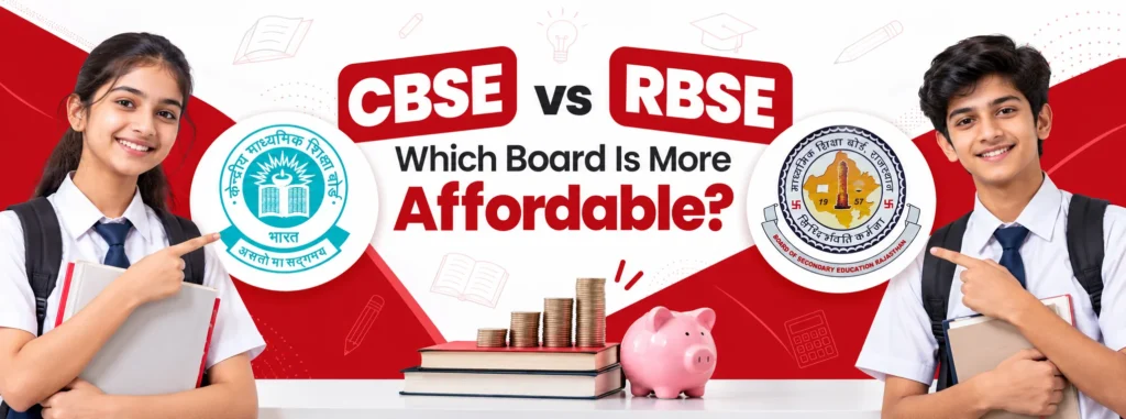 Which Board Is More Affordable Between CBSE vs RBSE